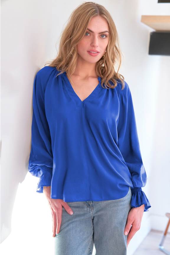 Candace Blue Top