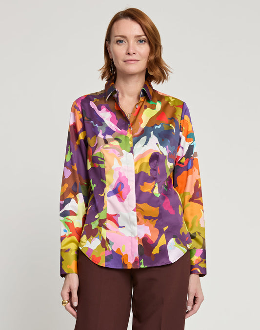 Diane Floral Blouse