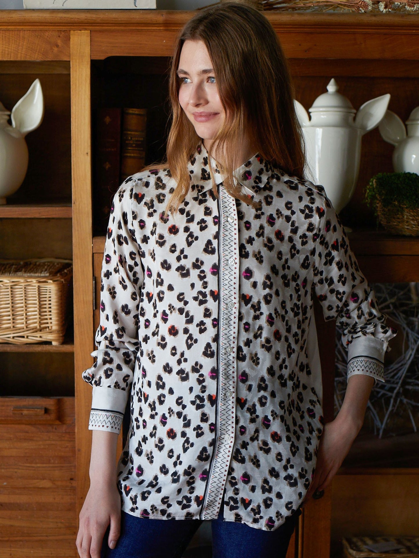 Tiger Print Shirt