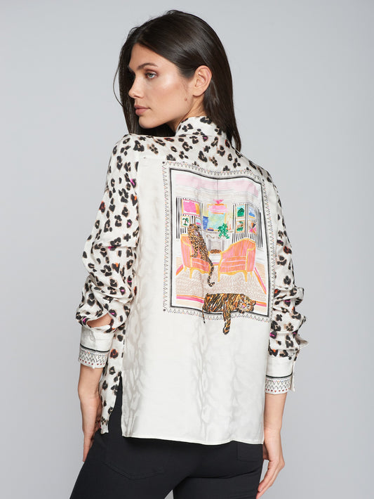 Tiger Print Shirt